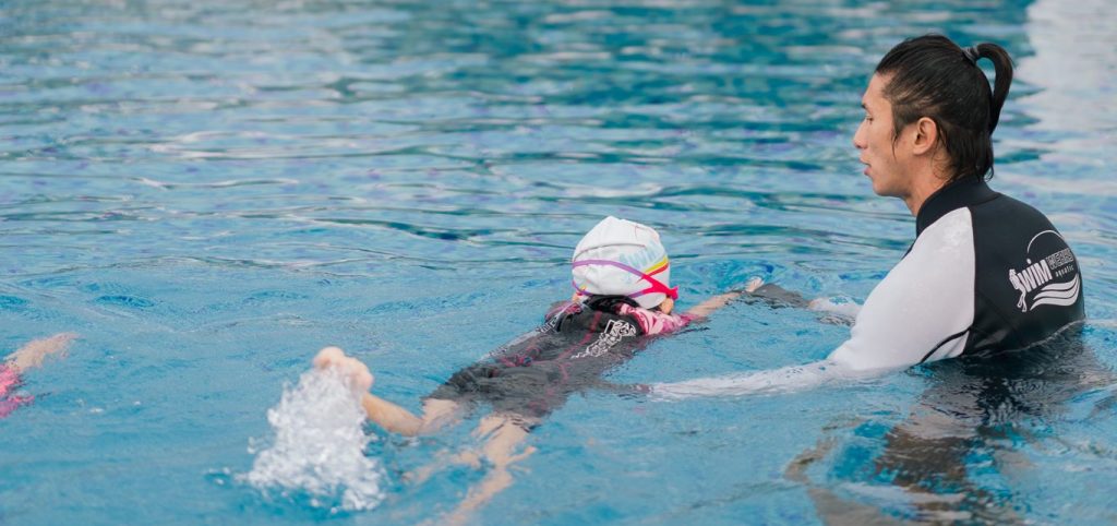 Private swimming lessons Singapore