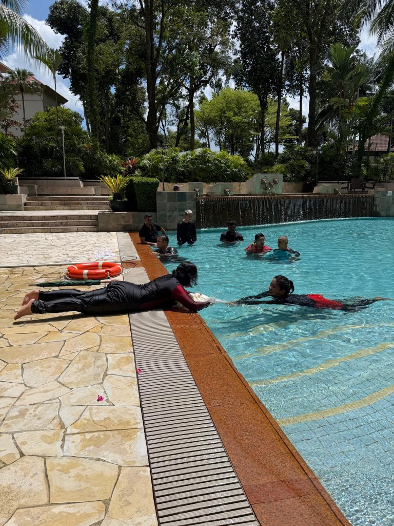 Lifeguard service for event