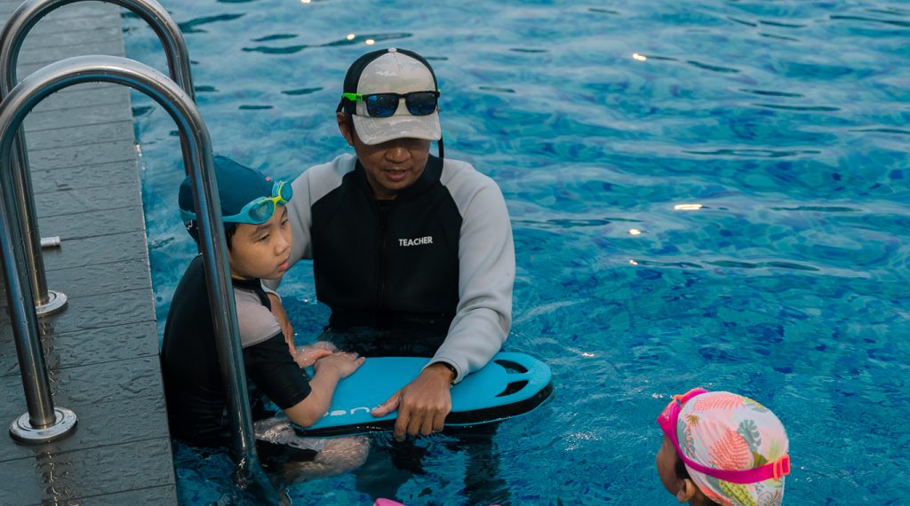 Kids swimming lessons