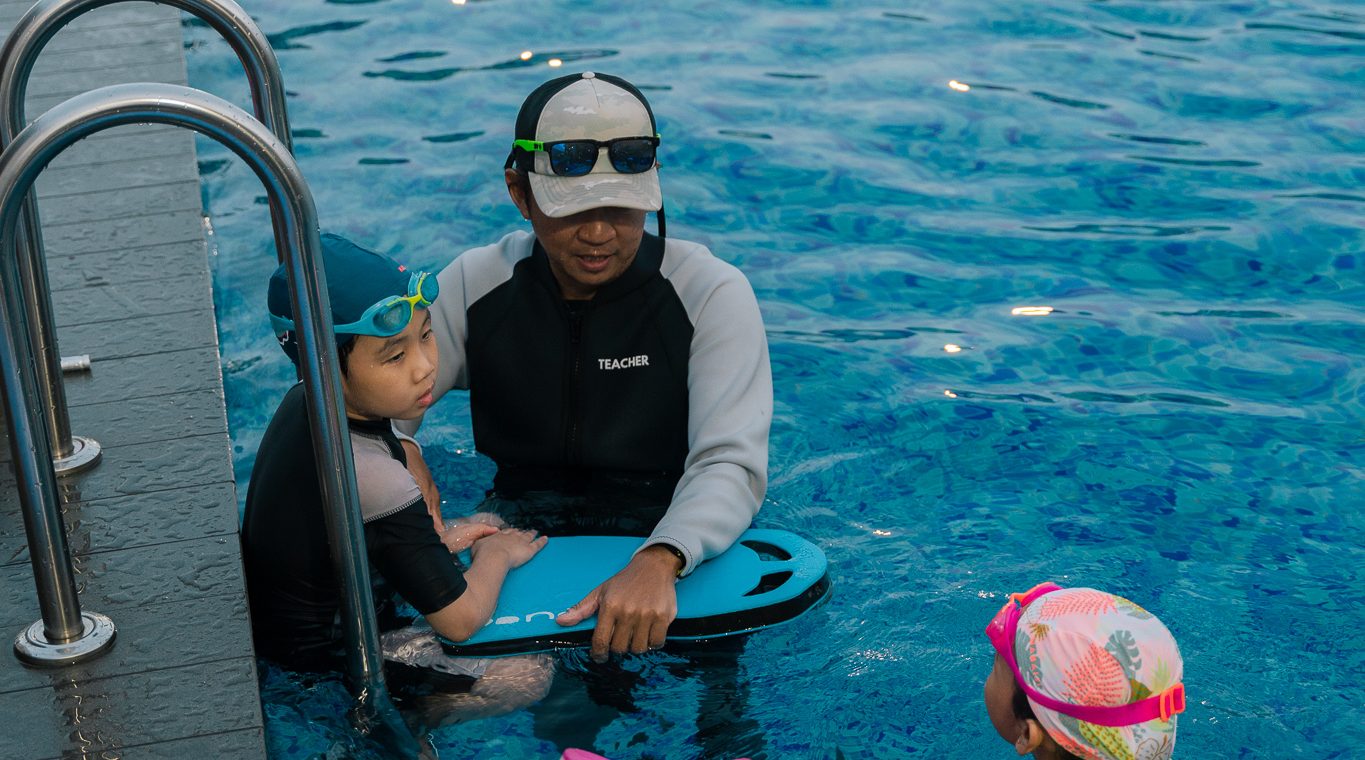 Kids swimming lessons